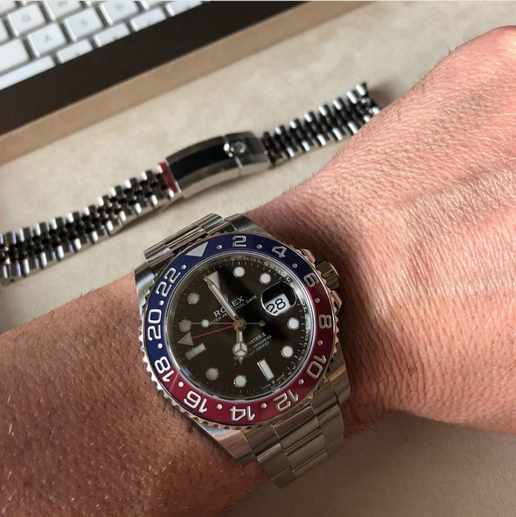 New GMT-Master II “Pepsi” on Oyster 