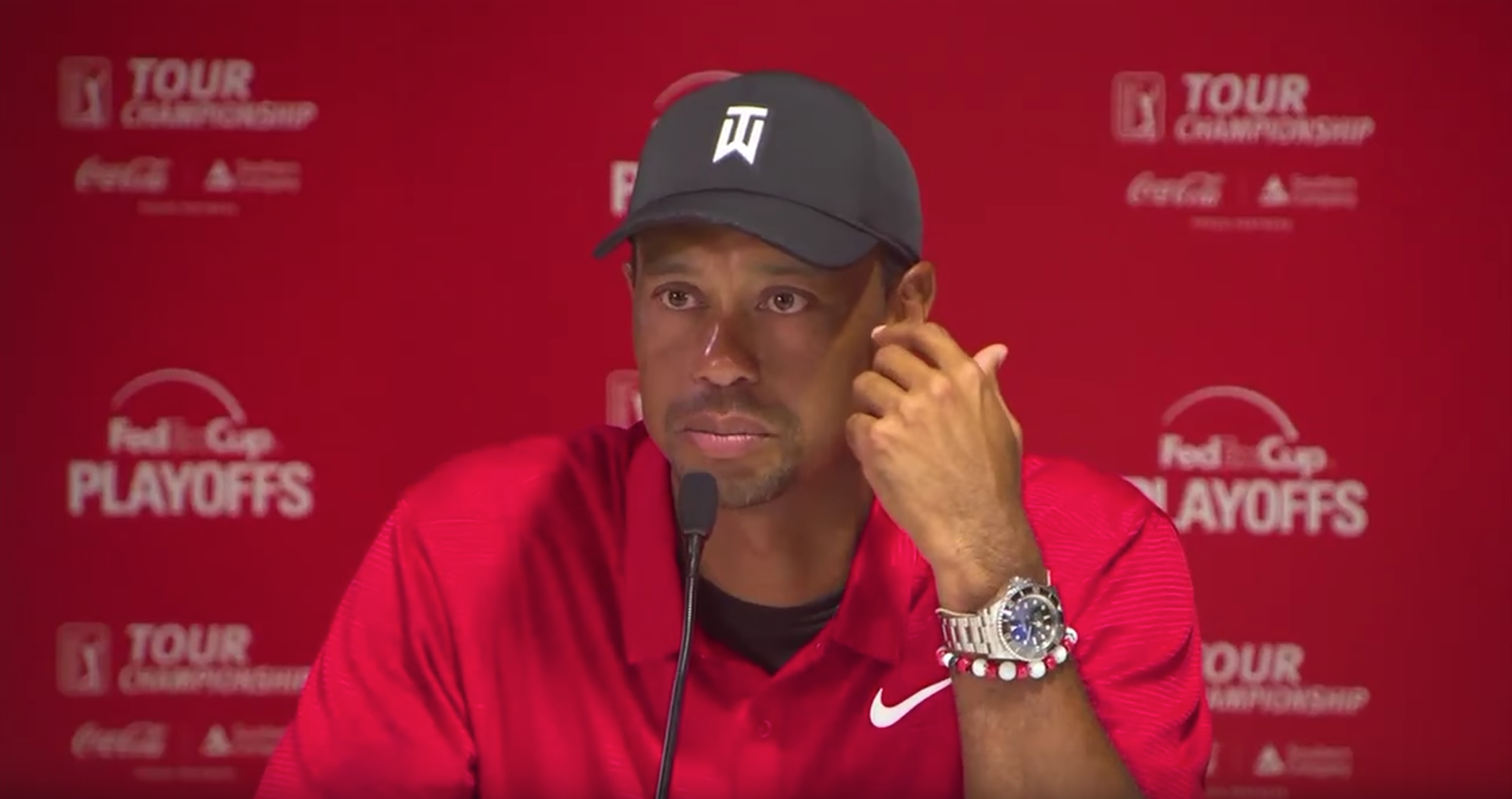 Tiger Woods and His Rolex Deepsea 116660