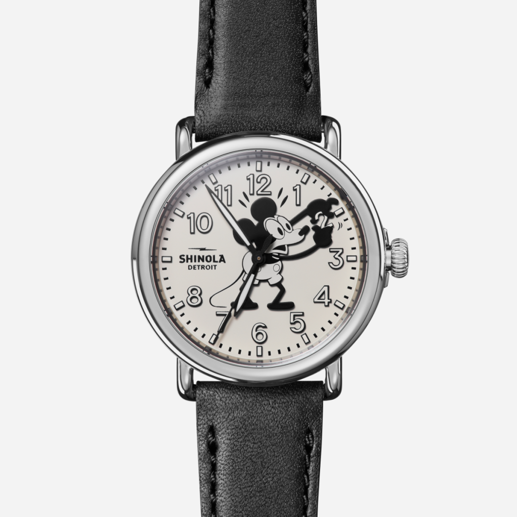 Shinola celebrates the American success of Disney in their new watch series
