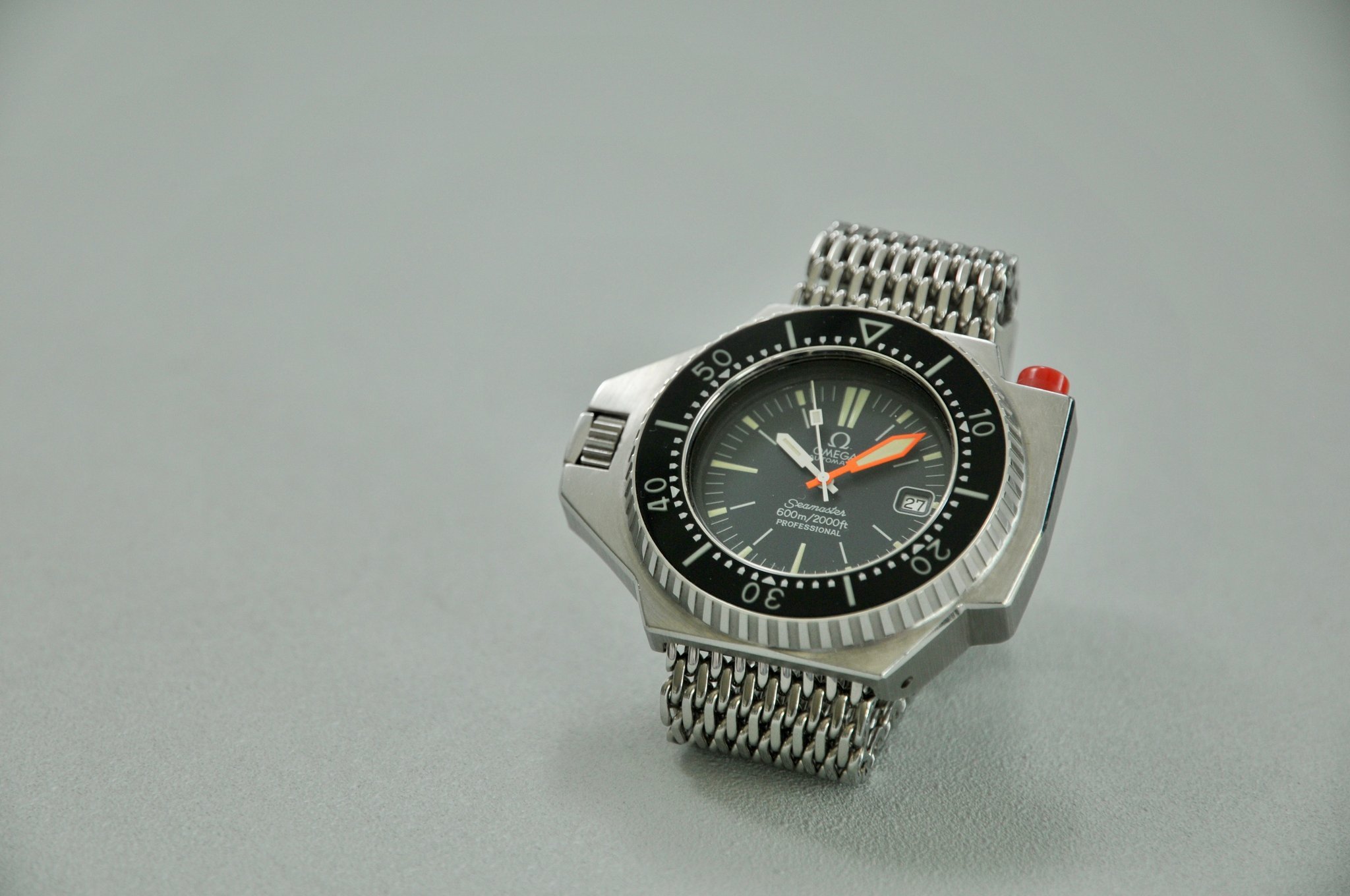 The Omega Seamaster 600 Ploprof is definitely not the smallest dive watch ever