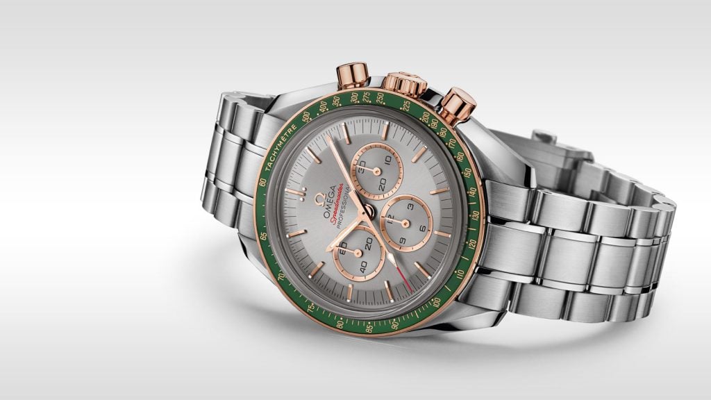 The green and gold speedmaster