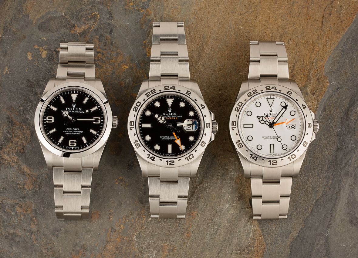 What S The Difference Between The Rolex Explorer And Rolex Explorer Ii Bob S Watches