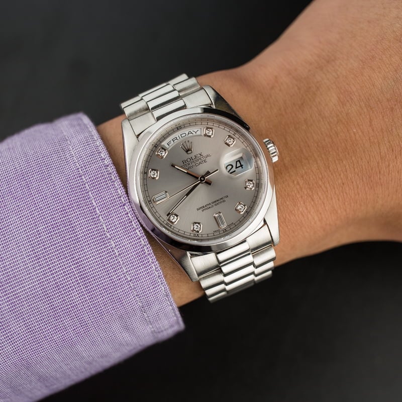 platinum watches for ladies