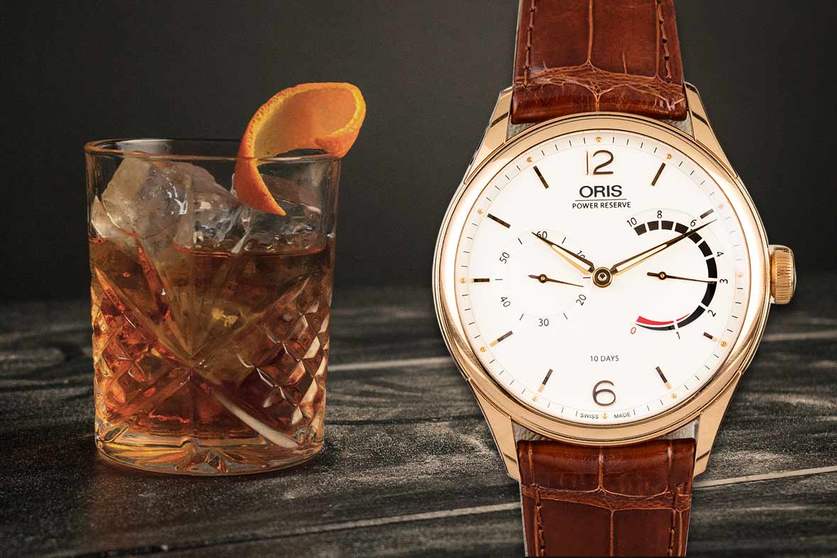 Old Fashioned and Oris Artelier 110 Years Limited Edition