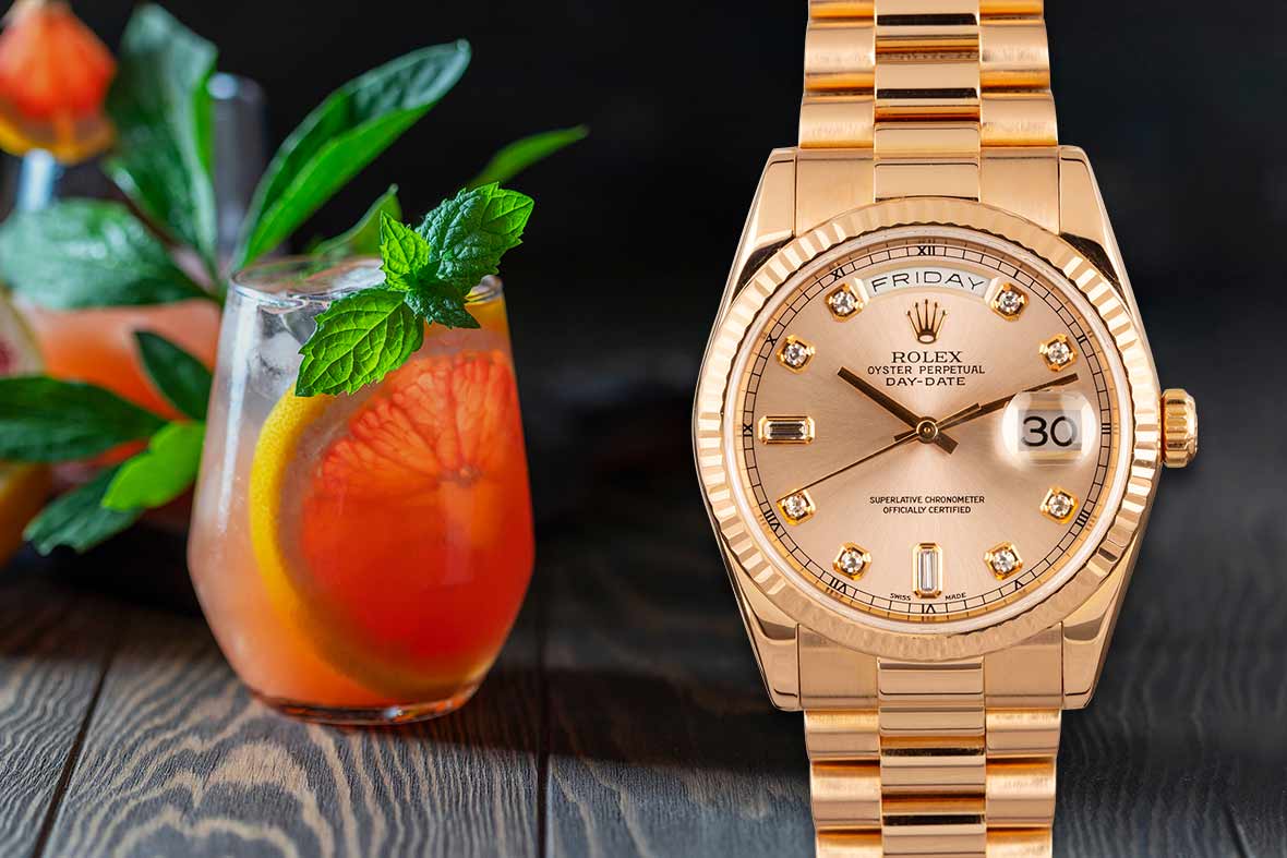 Paloma and Rolex Day-Date President
