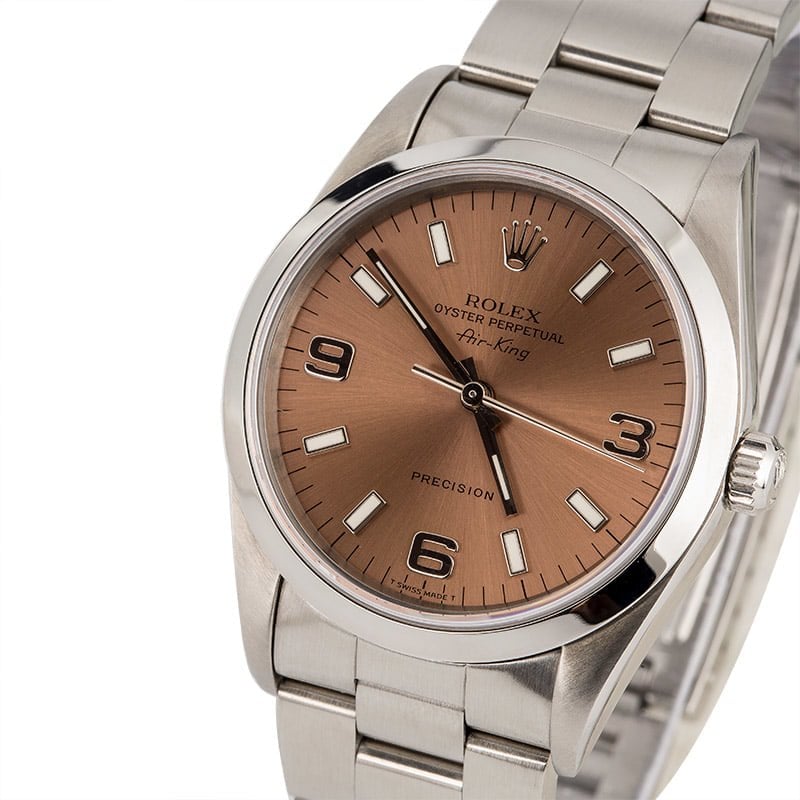 rolex air king 14000m review
