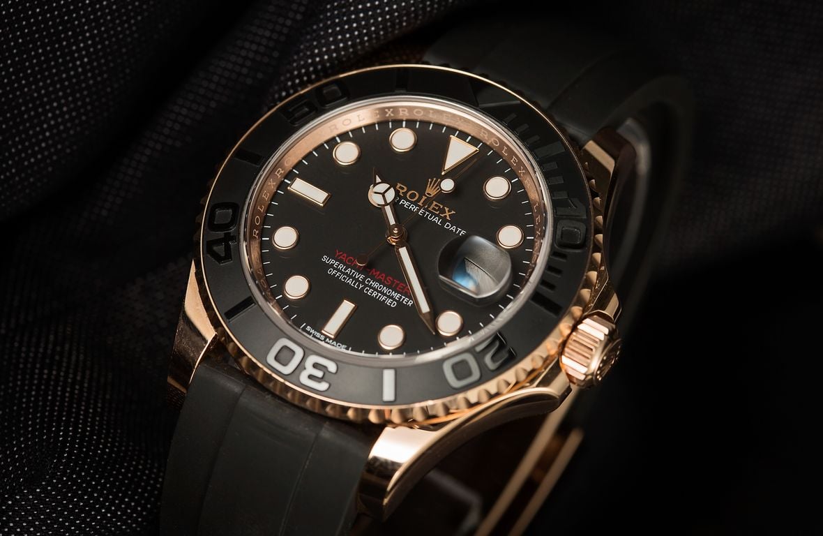 rolex yacht master 37 thickness