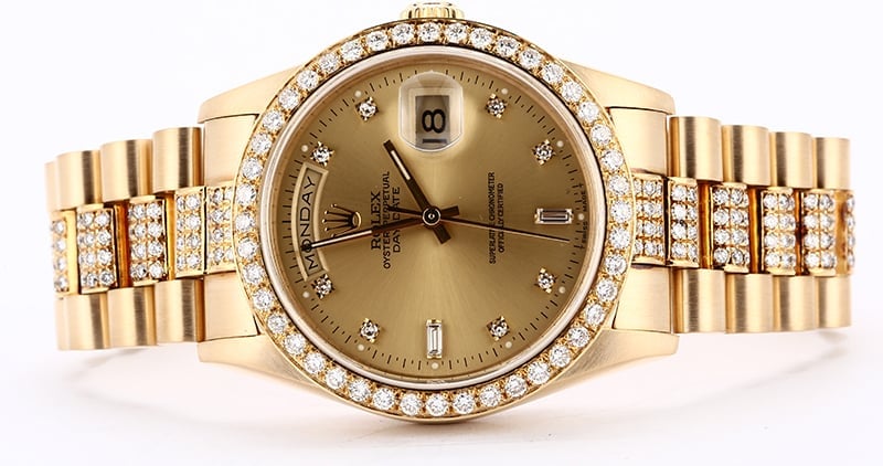 Rolex Day-Date 18348 with a Diamond 