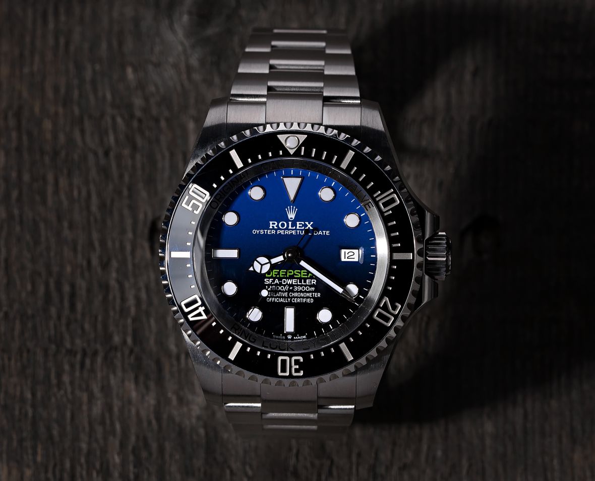 Helium Escape Valve Rolex Deepsea Sea-Dweller 126660 D-Blue James Cameron
