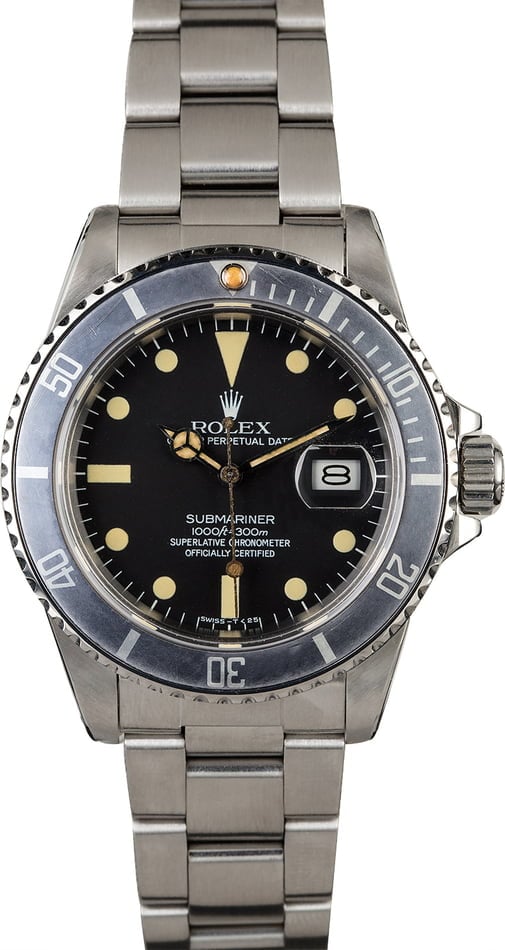 Submariner Rolex transitional references