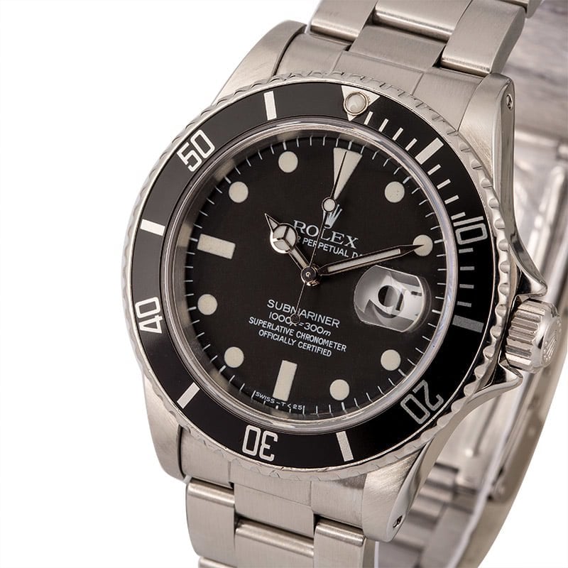 Rolex transitional references Submariner 16800