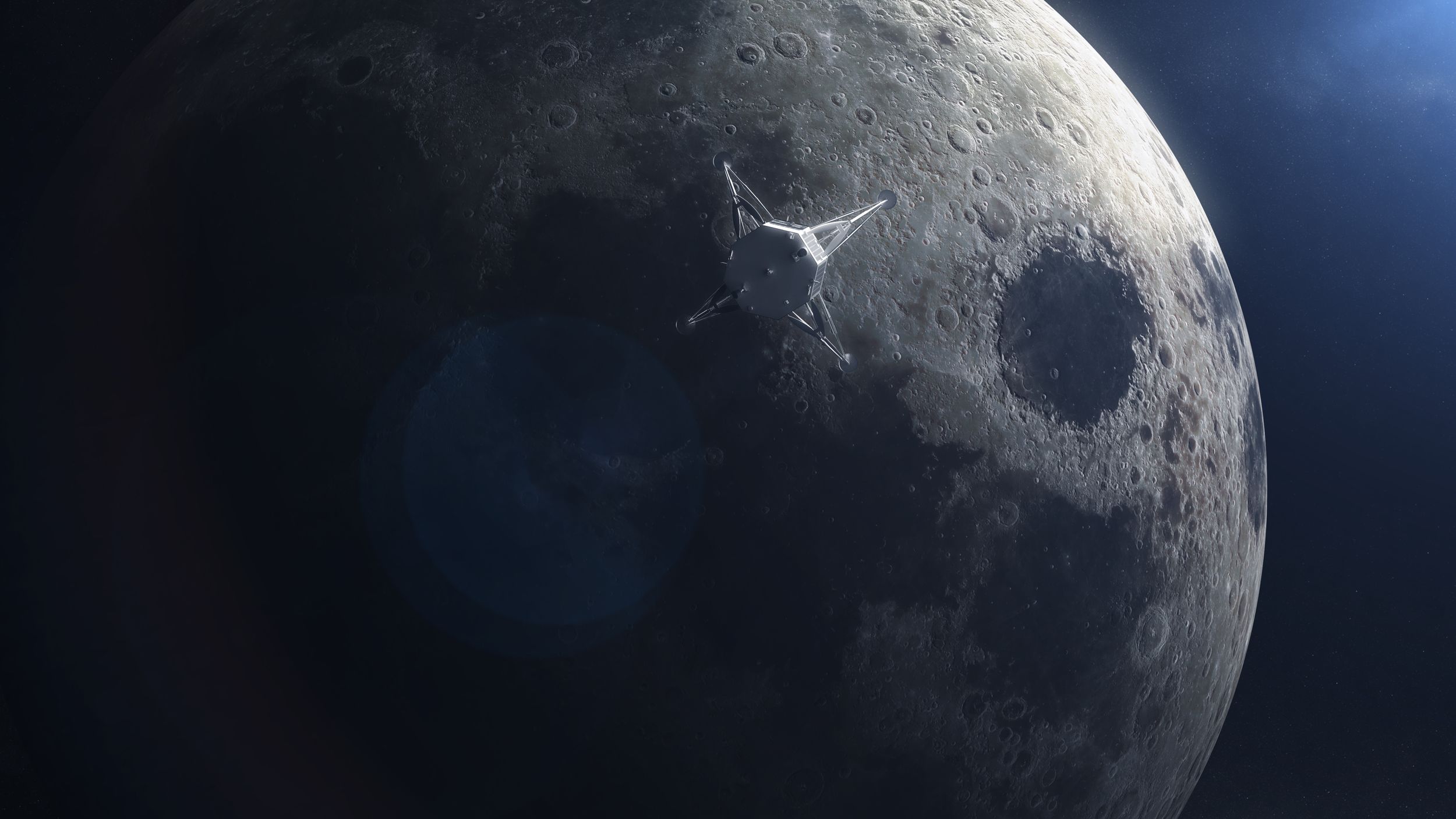 HAKUTO-R ispace Super Titanium lunar lander