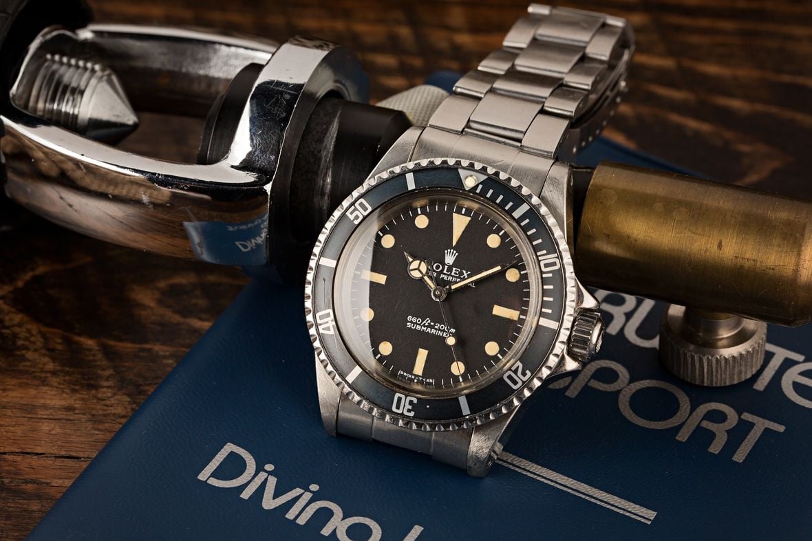 History of Rolex Watches Submariner 5513 COMEX