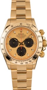 Rolex watch holiday party Daytona solid gold