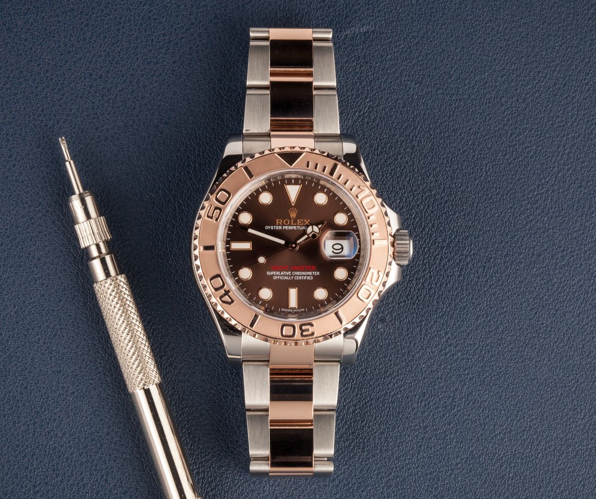 Everose Rolex Yacht-Master Two-Tone 116621 Review