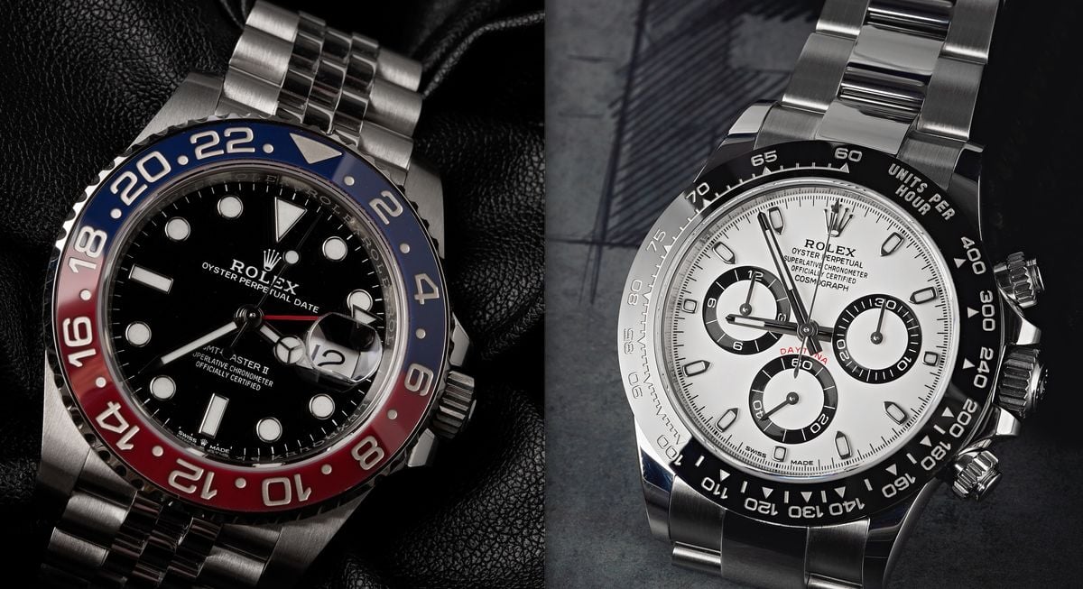 Rolex GMT-Master II vs. Daytona Comparison - Bob's Watches