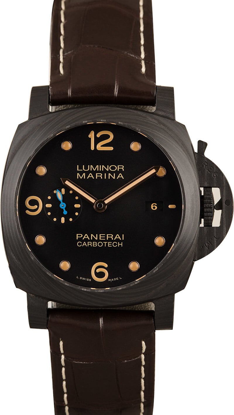 Largest Panerai Watches For Sale Used Luminor 1950 Carbotech PAM661