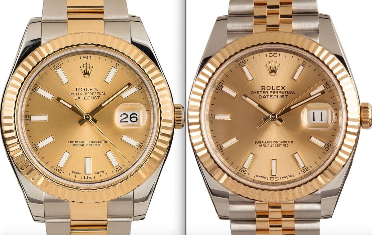 difference between datejust and datejust 2