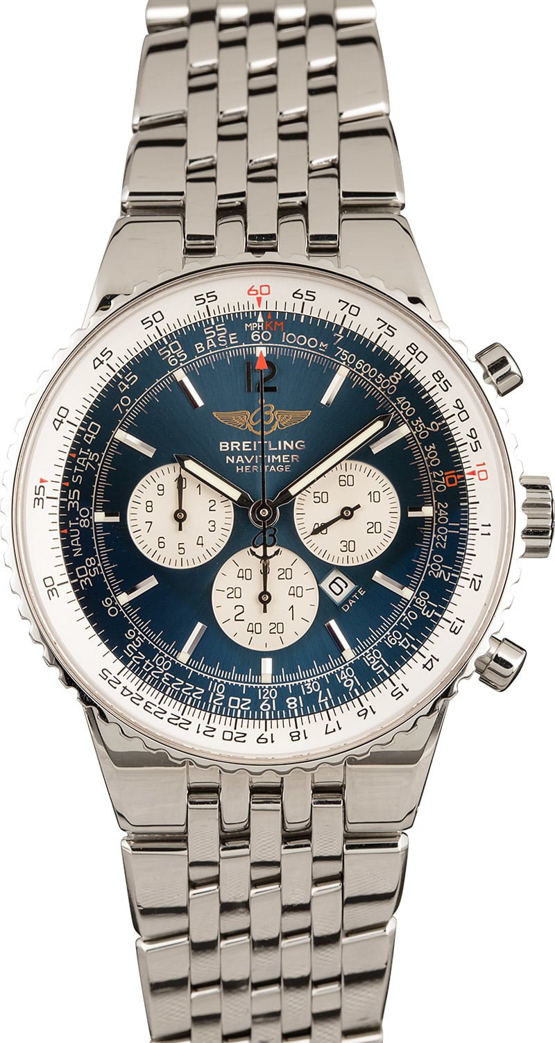 Breitling Watches A Few of the Best Navitimer References A35340 Integrated Bracelet