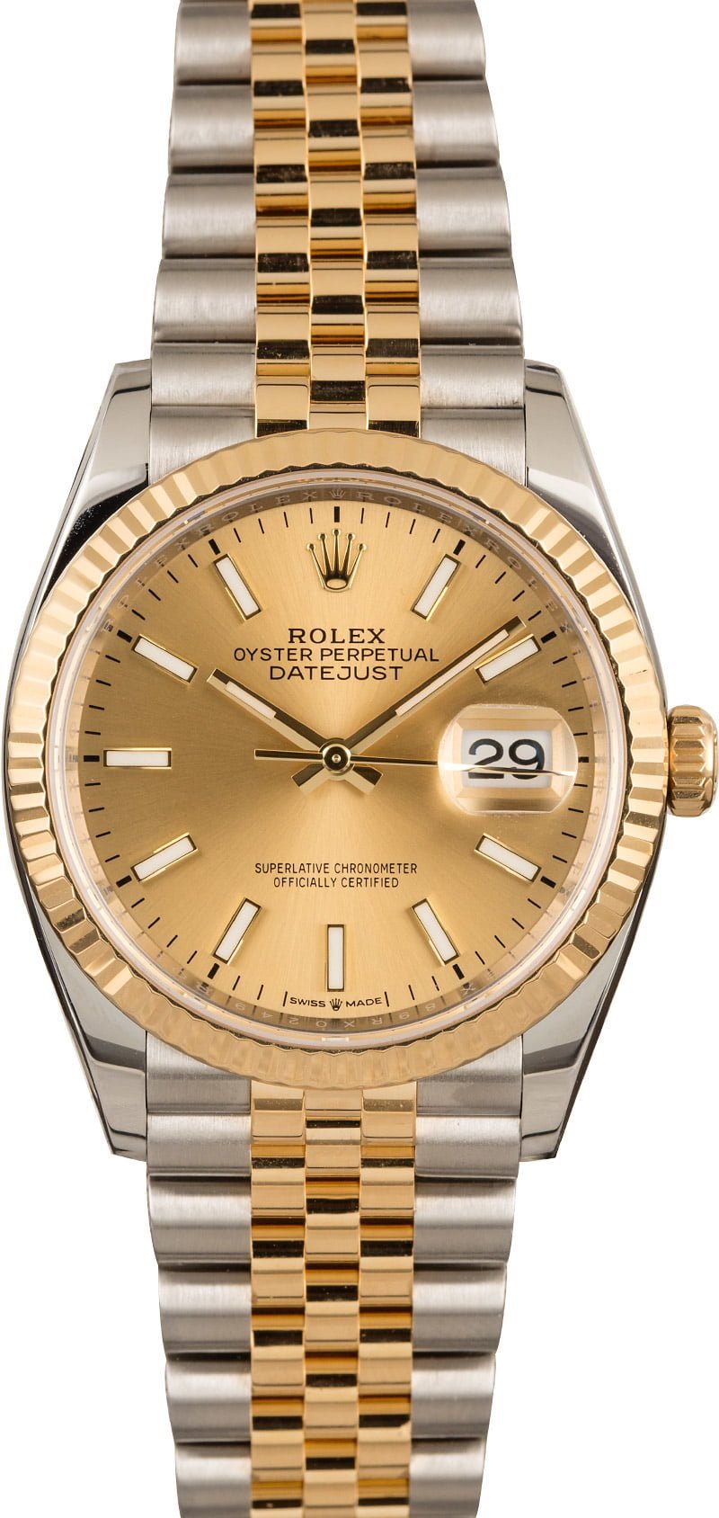 Rolex Datejust 36 Ultimate Luxury Watch Review Rolesor Two-Tone 126233