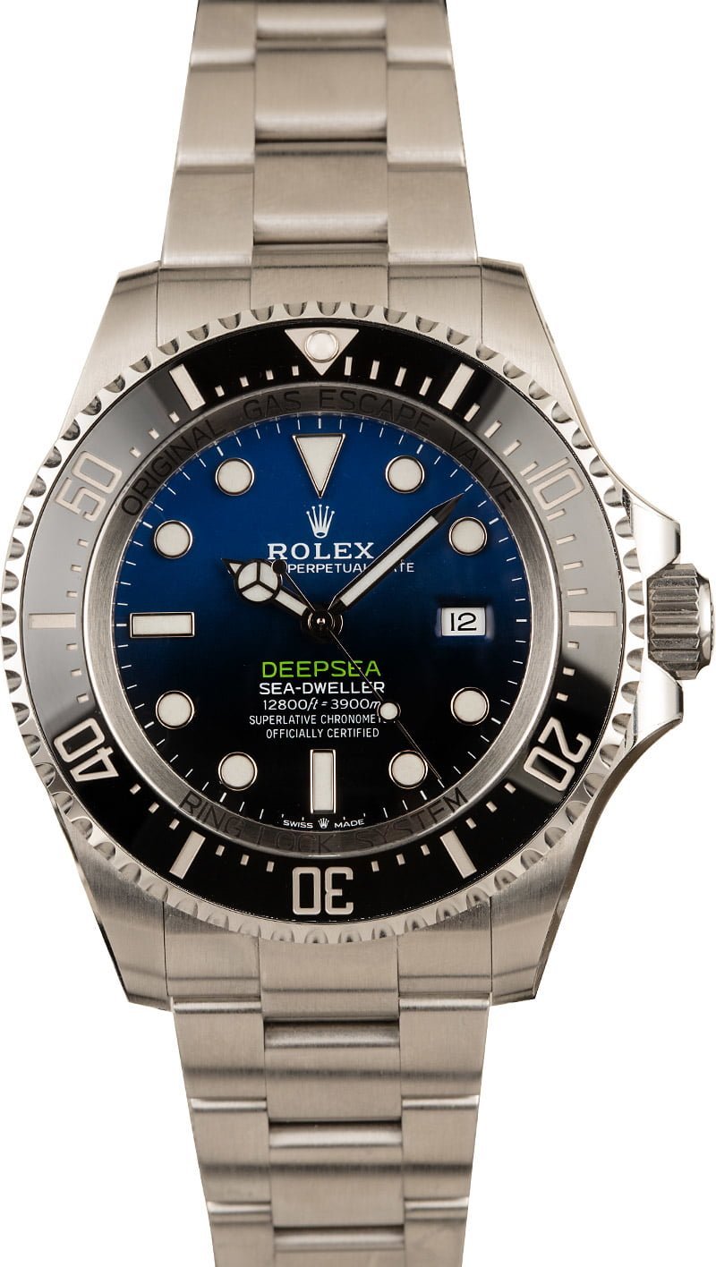 Our Absolute Favorite Colorful Rolex Watch Dials Deepsea Sea-Dweller 126660 D-Blue Dial