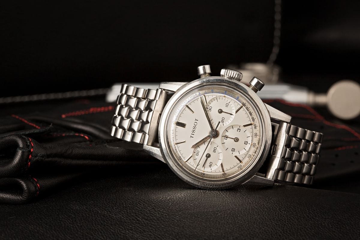 Tissot Watches - The History and Heritage of the Brand Vintage Chronograph ref 808A