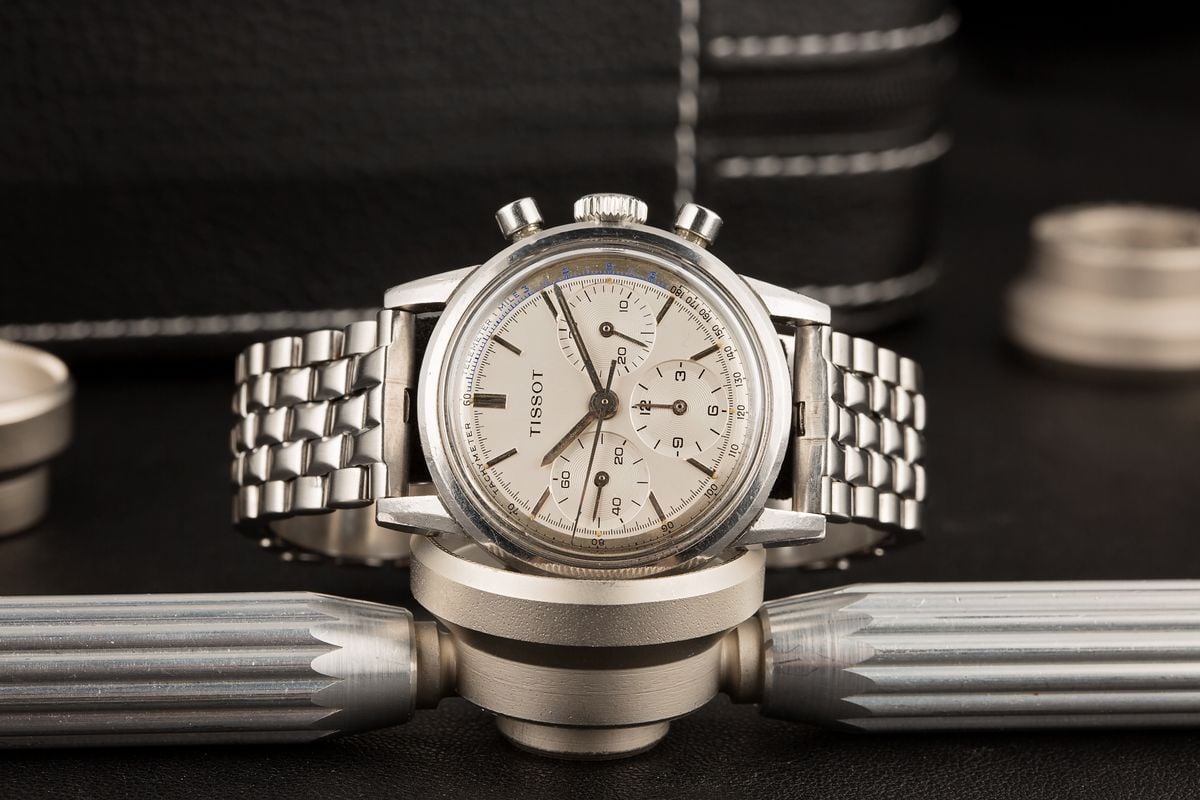 The History and Heritage of Tissot Watches Vintage ref 808A chronograph