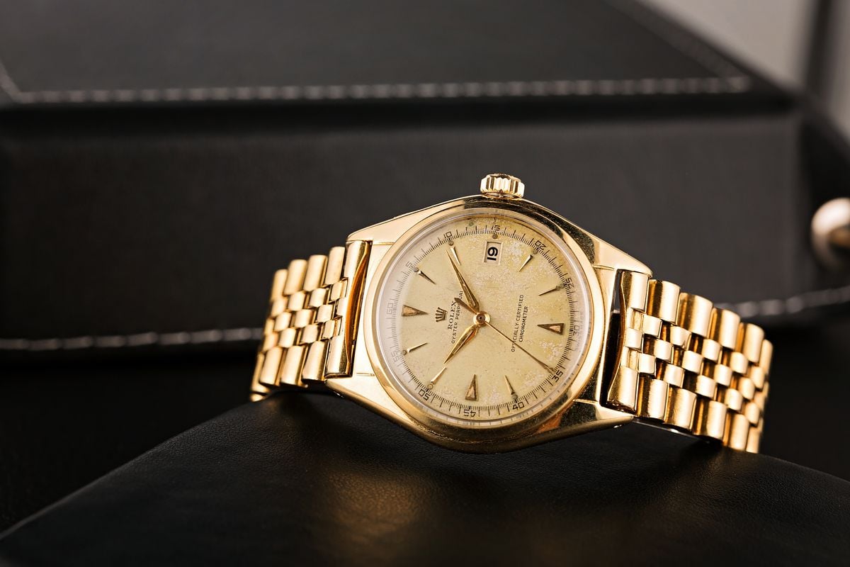 Vintage Rolex Datejust 5030 Gold