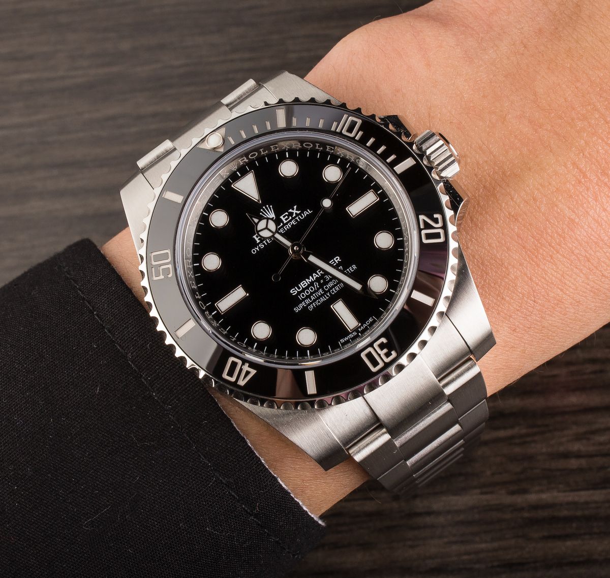 Rolex Submariner Non-Date Black Dial and Bezel – Elite HNW - High