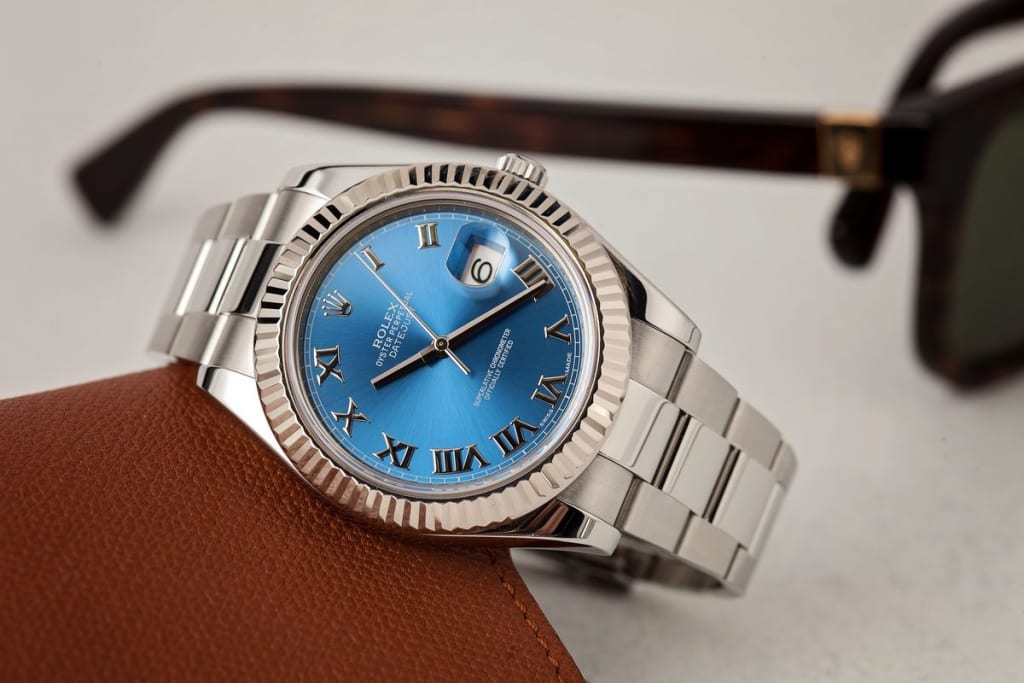 Datejust 41 with Blue Dial