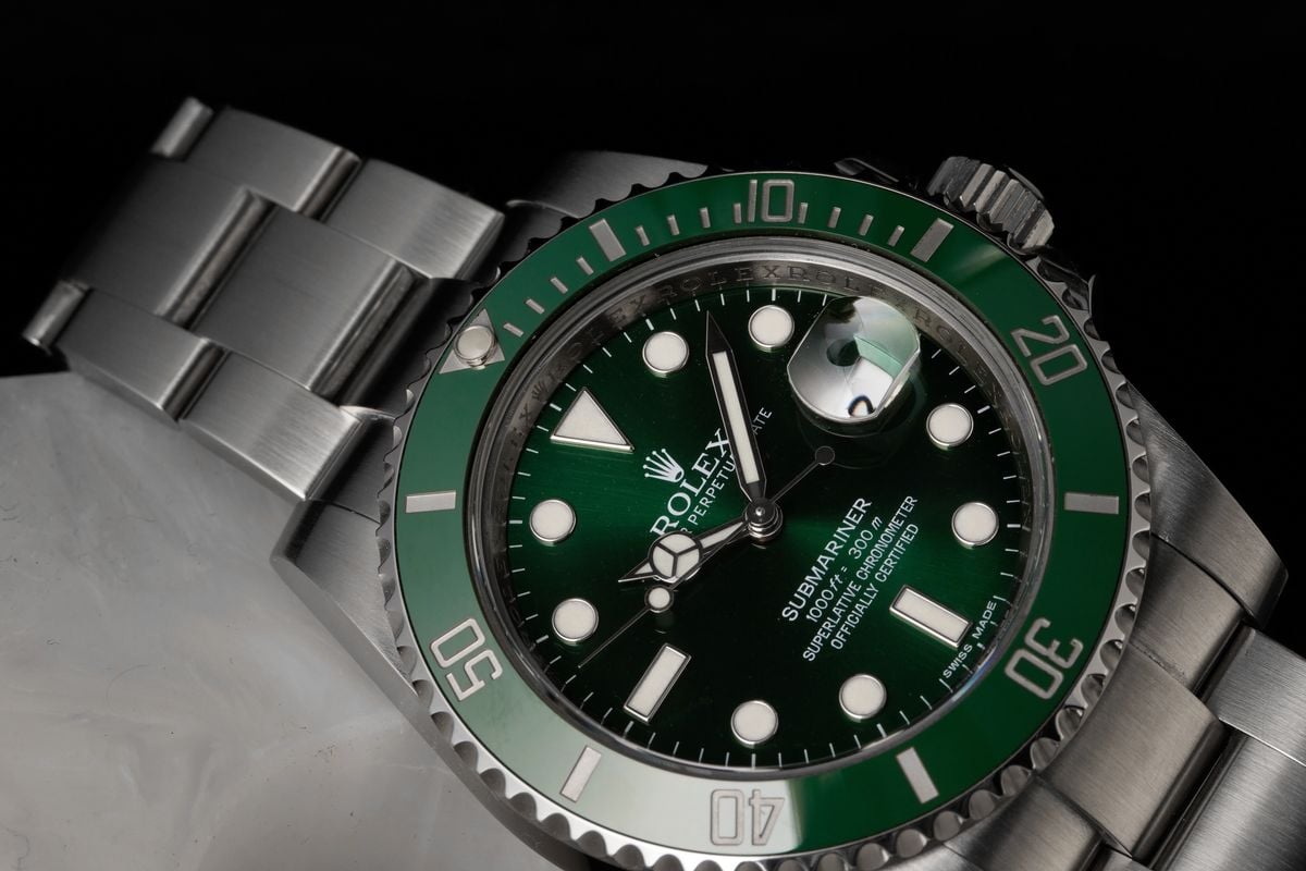 Rolex Submariner Hulk 116610LV Men's Luxury Watch – Prince The Jeweler