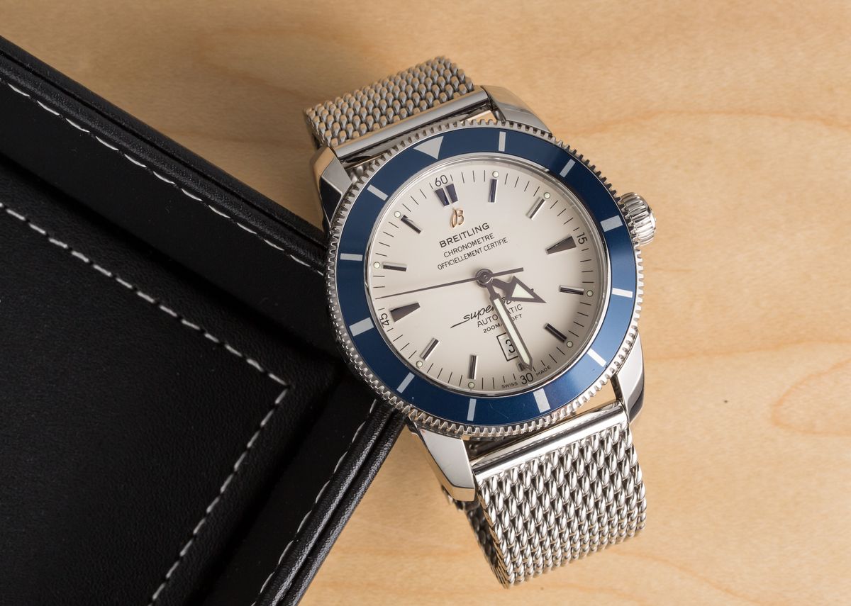 Breitling superocean heritage vs omega seamaster sale