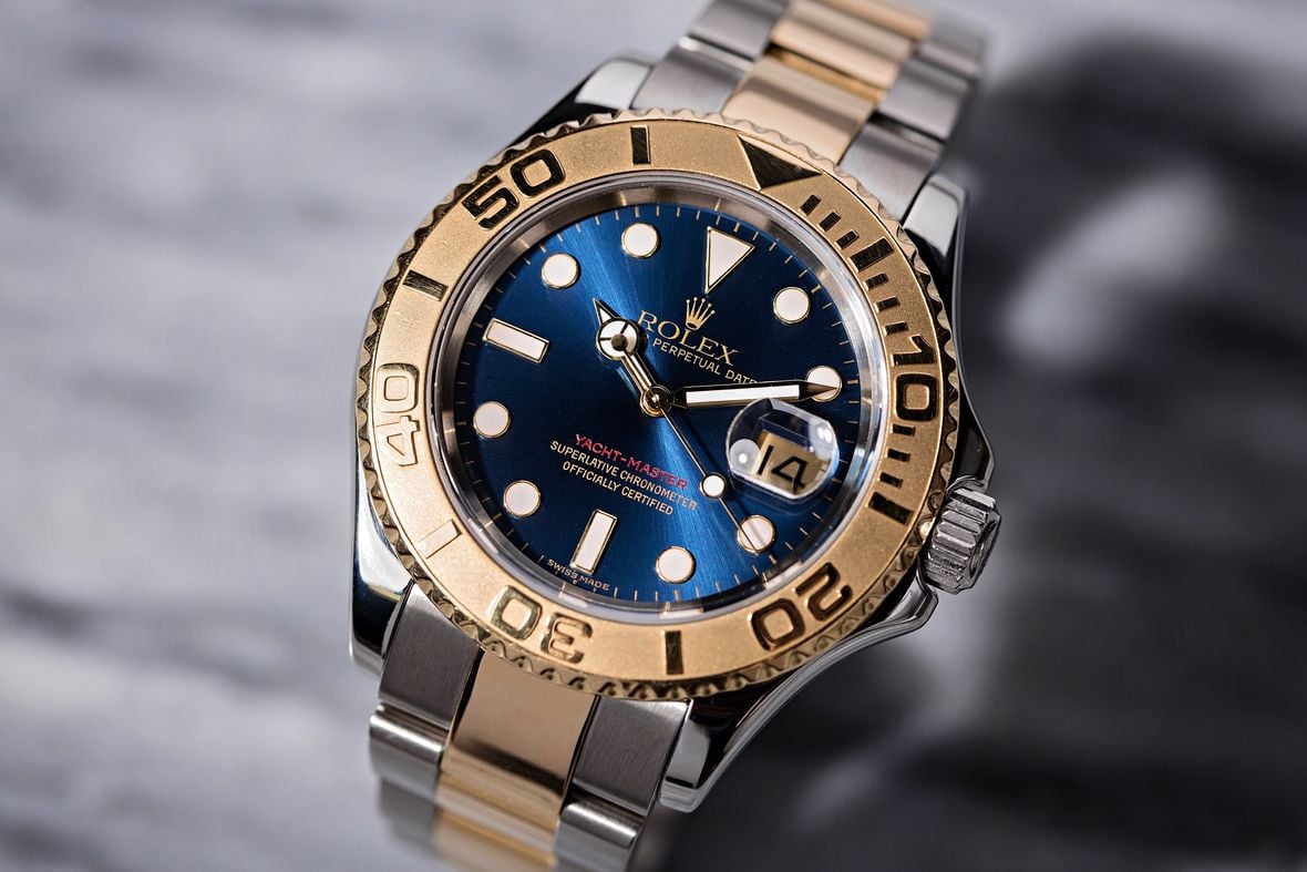Rolex Yacht-Master Two-Tone Blue Dial