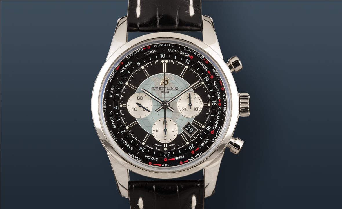 Best Travel Watches Breitling Transocean Chronograph Unitime
