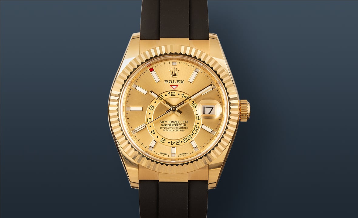 Best Travel Watches Rolex Sky-Dweller 326238