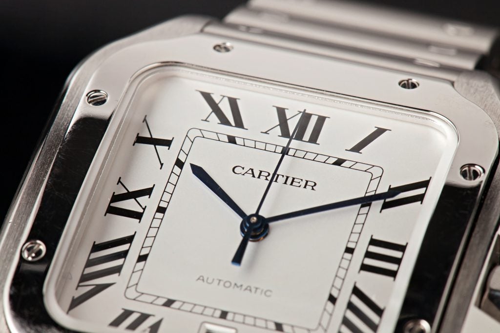 Cartier Santos Buying Guide Roman Dial