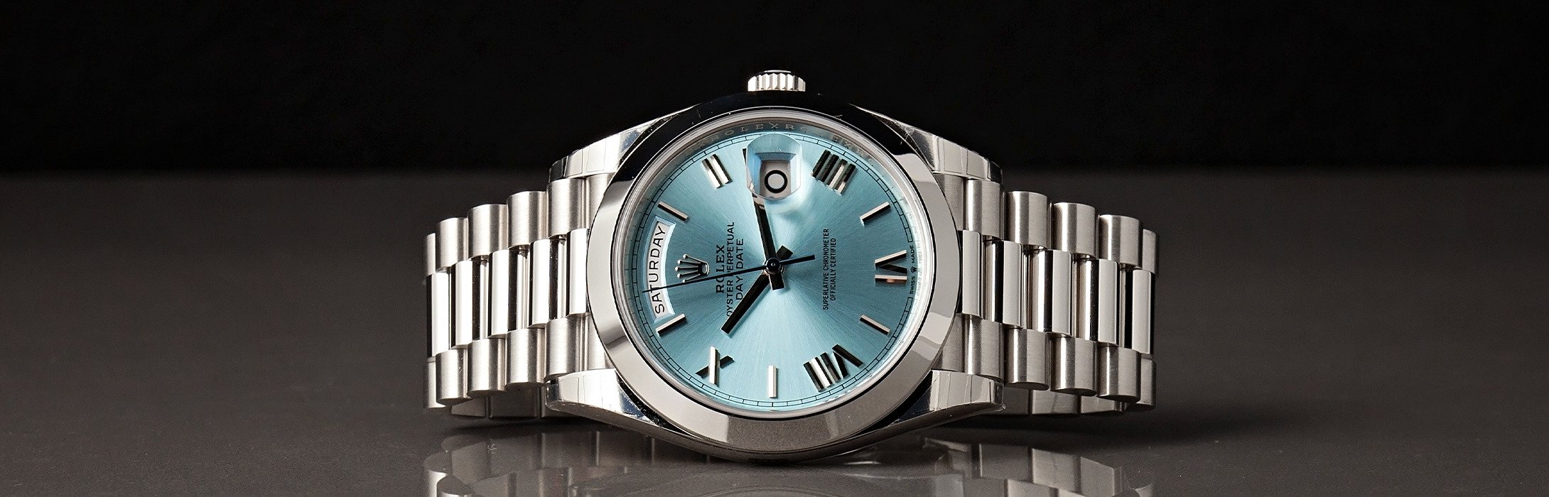 CORUM UBS 999 Platinum 15 GR Bar Wrist Watch Bj-1995