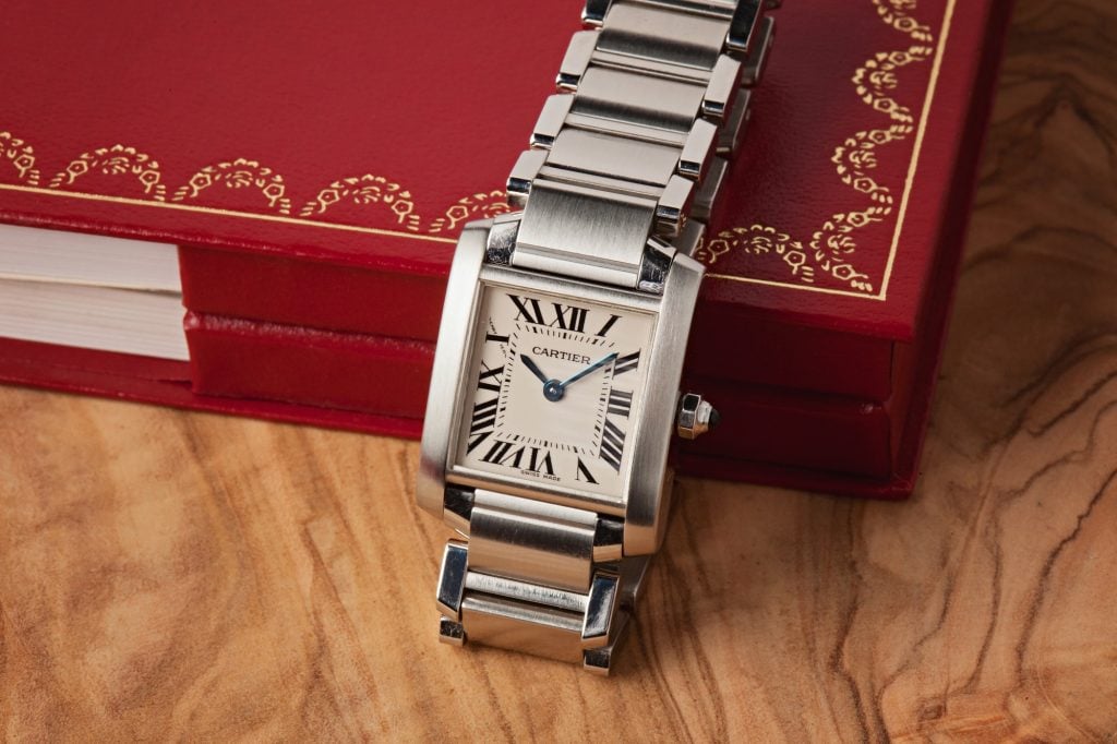 How Much Is a Cartier Watch Tank Francaise