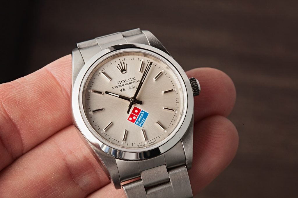 Domino's Rolex Air-King Watches Dial