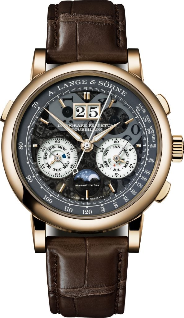 Gold A. Lange & Söhne Tourbillon Timepiece