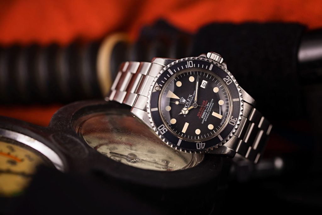 Vintage Rolex Sea-Dweller 1665 Double Red Sea-Dweller