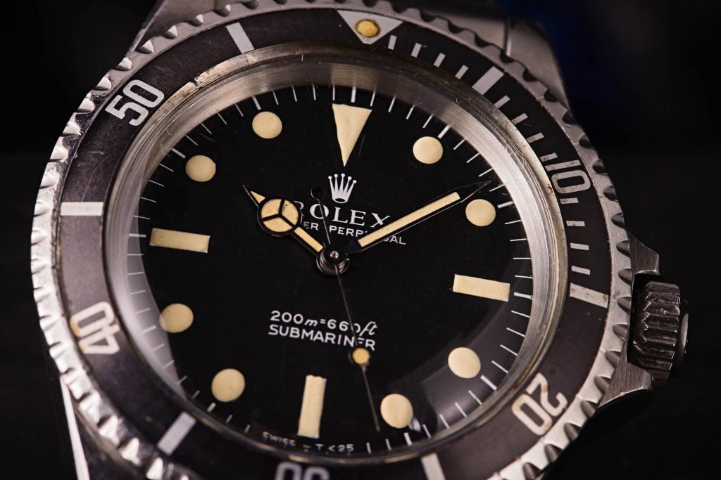 Vintage Rolex Submariner 5513 Meters first