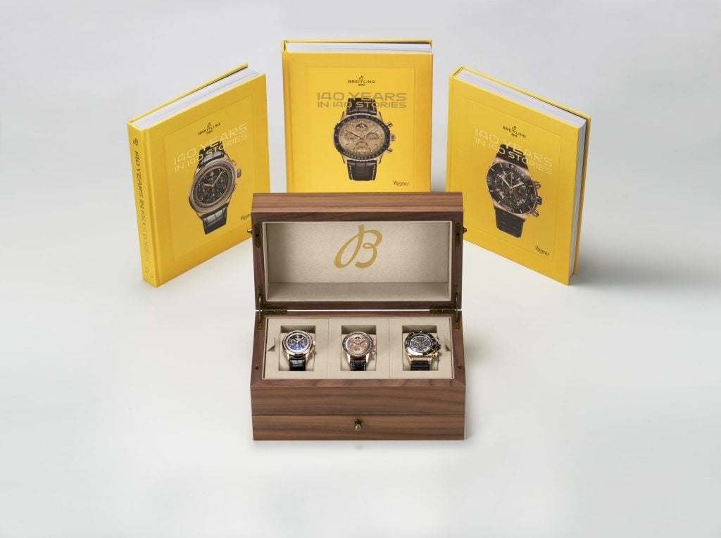 Deluxe editions of the book_Breitling - 140 Years in 140 Stories_group_RGB