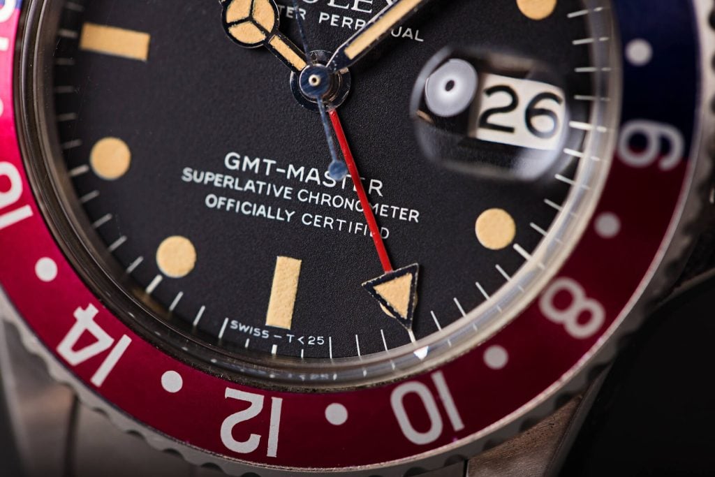 Rolex 1675 GMT Master watch