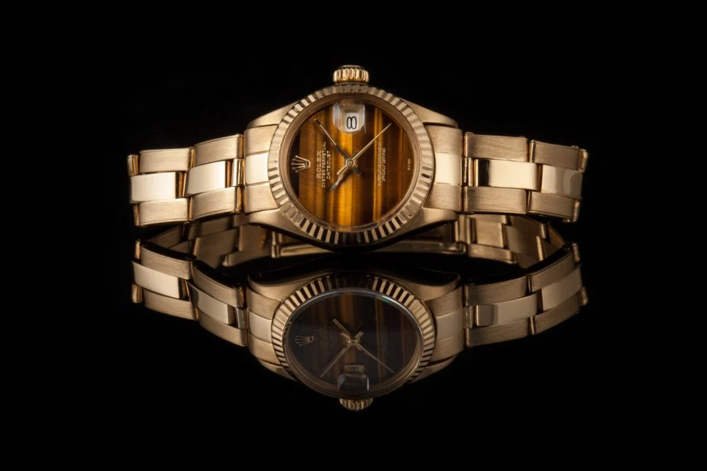 Rolex Stone Dial Tigers Eye