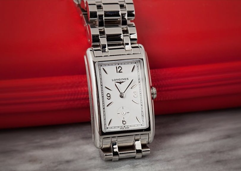 Traditional longines dolcevita watch