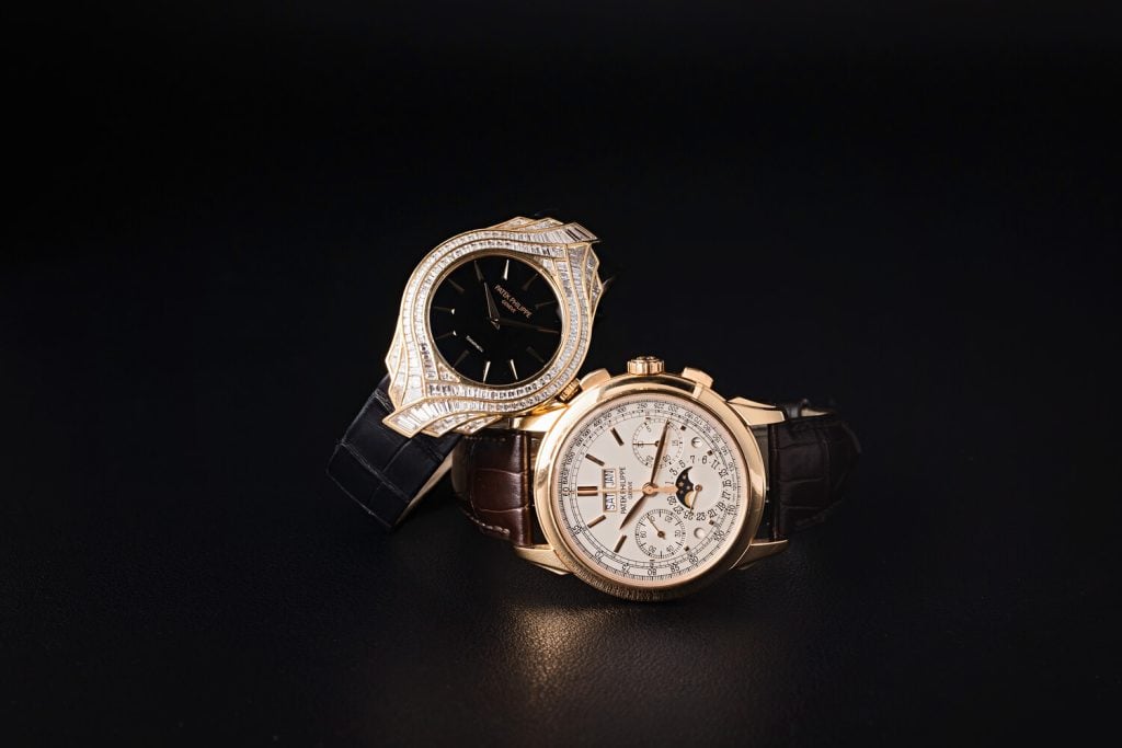 patek-philippe-grand-complications-perpetual-calendar-chronograph-and-calatrava-haute-joaillerie-tiffany-co-dial