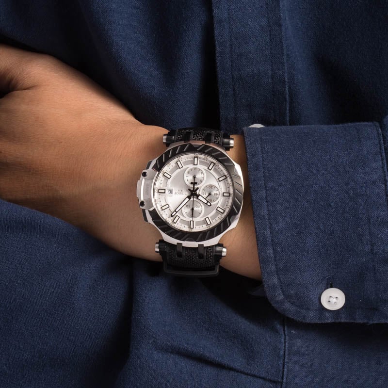 Tissot T-Race Automatic Chronograph Silver Dial