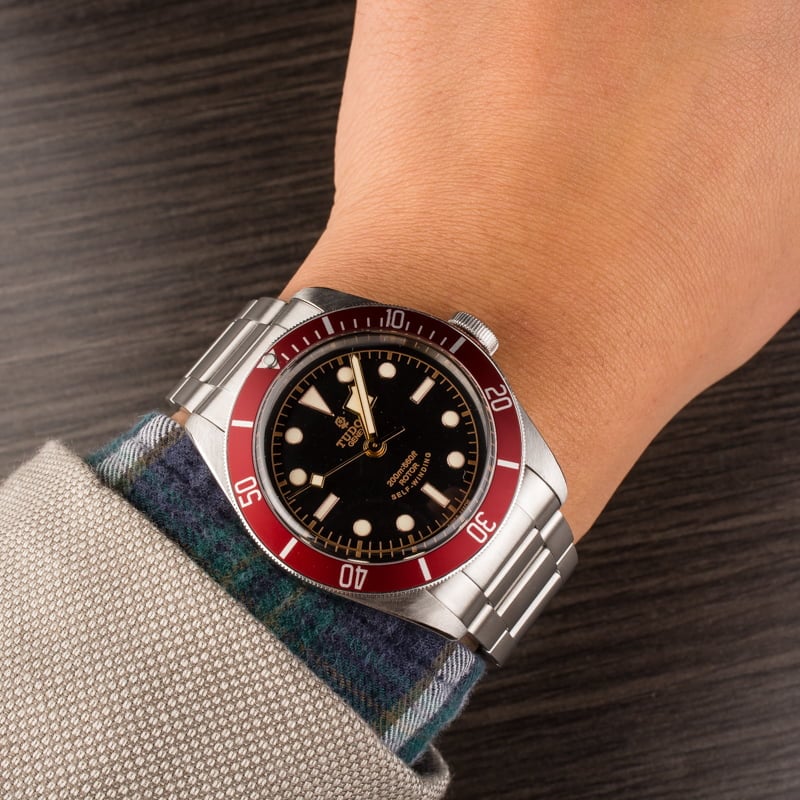 Tudor Heritage Black Bay 79220 Red Bezel