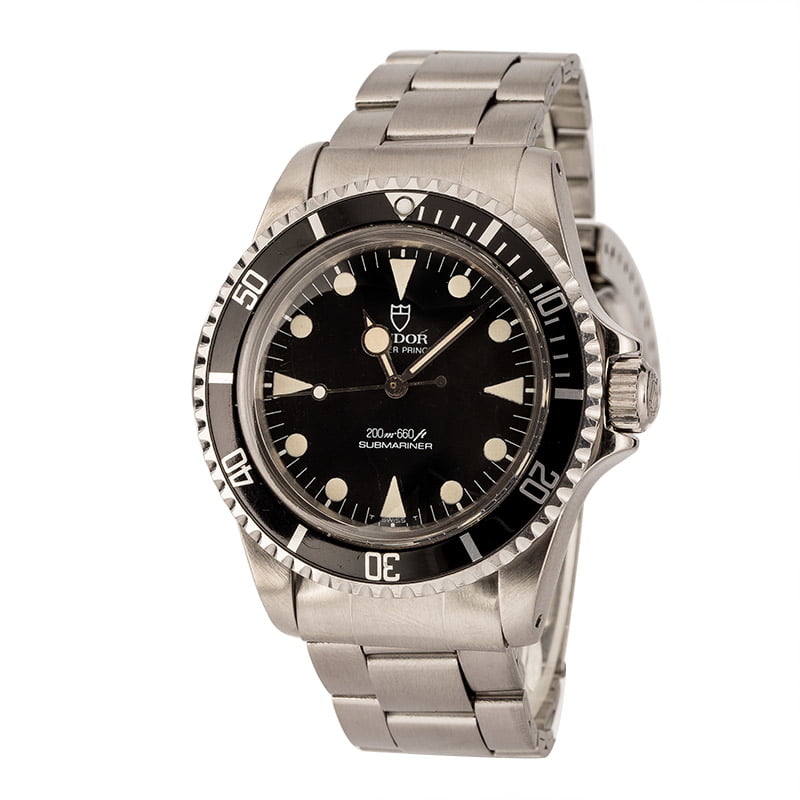 Vintage Tudor Oyster Prince Submariner 94010 Black Dial